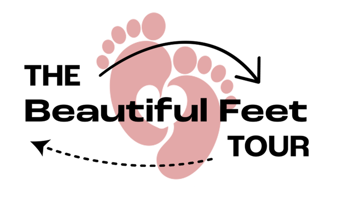 The Beautiful Feet Tour logo